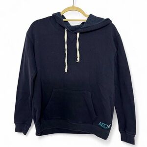 American Eagle Outfitters Women’s Navy Hoodie Sweater